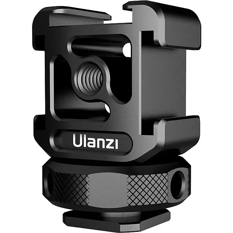 Adaptador Triple Ulanzi PT-12 con Zapata Fría 1
