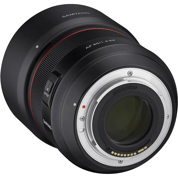 Lente Samyang AF 85 mm f/1.4 Autofoco Full Frame para Cámaras Canon EF 6