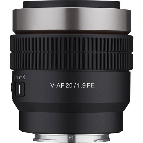 Lente Cine Autofoco Samyang V-AF 20 mm T1.9 Full Frame para Cámaras Sony E