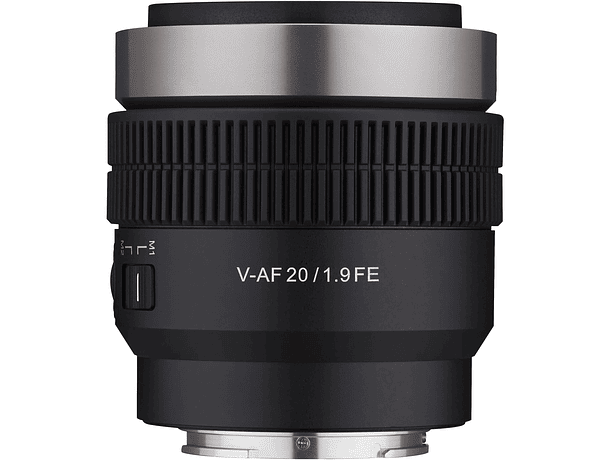 Lente Cine Autofoco Samyang V-AF 20 mm T1.9 Full Frame para Cámaras Sony E
