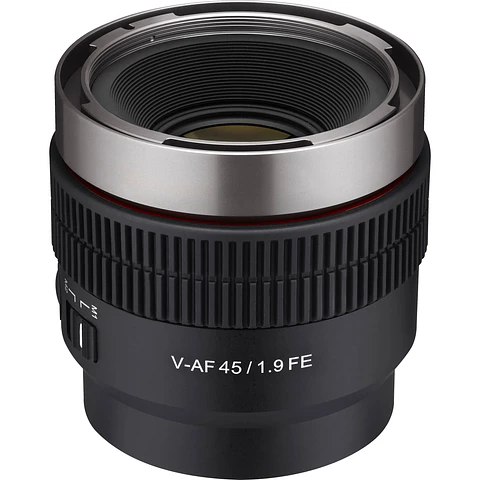 Lente Cine Autofoco Samyang V-AF 45 mm T1.9 Full Frame para Cámaras Sony E