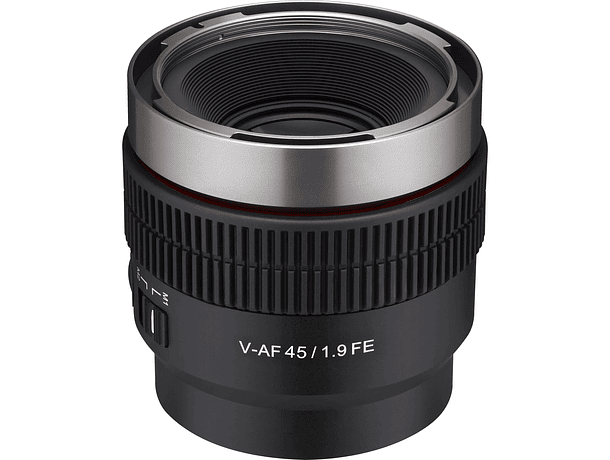 Lente Cine Autofoco Samyang V-AF 45 mm T1.9 Full Frame para Cámaras Sony E