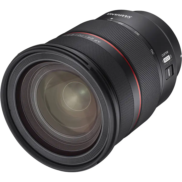 Lente Samyang AF 24–70 mm f/2.8 Full Frame Autofoco para Cámaras Sony E 7