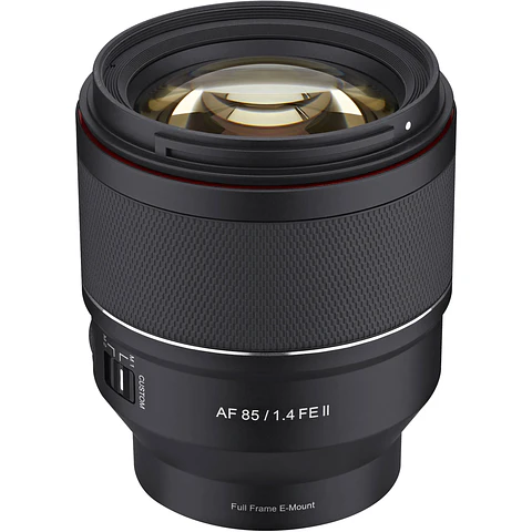 Lente Samyang AF 85 mm f/1.4 FE II Full Frame Autofoco para Cámaras Sony E