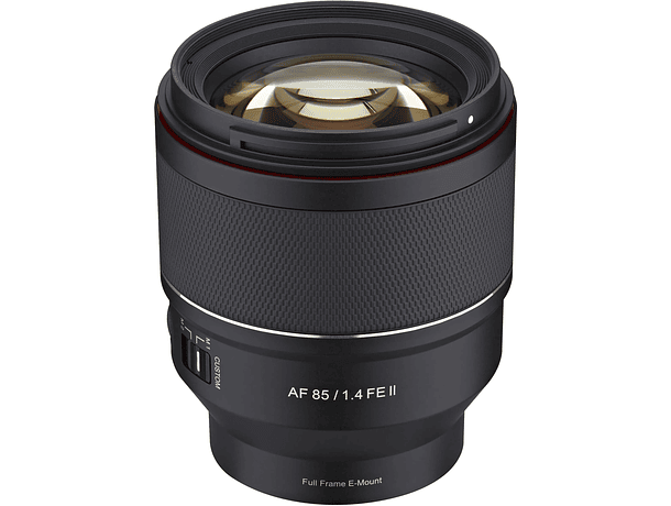 Lente Samyang AF 85 mm f/1.4 FE II Full Frame Autofoco para Cámaras Sony E