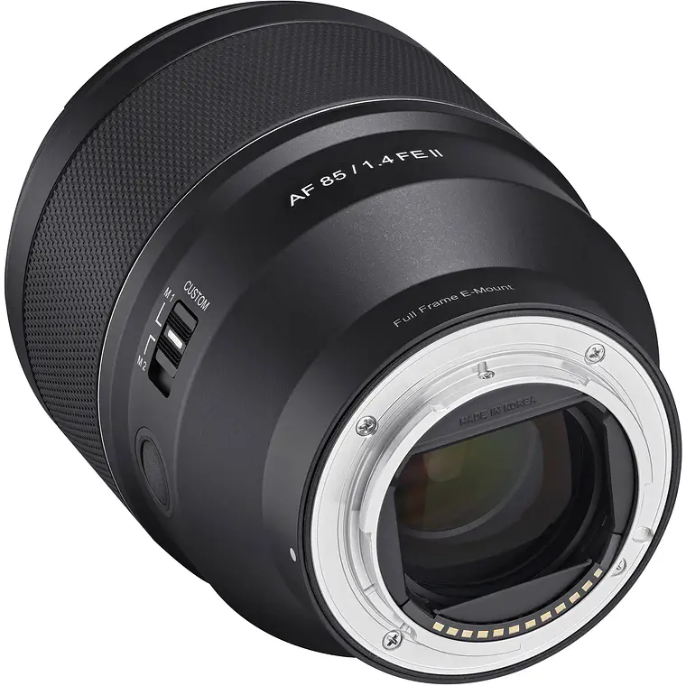 Lente Samyang AF 85 mm f/1.4 FE II Full Frame Autofoco para Cámaras Sony E 5