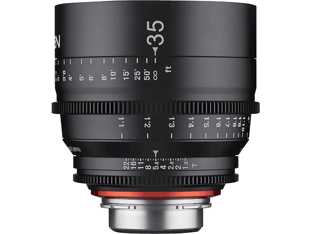 Lente Cine Samyang Xeen Classic 35 mm T1.5 Full Frame para Cámaras Sony E