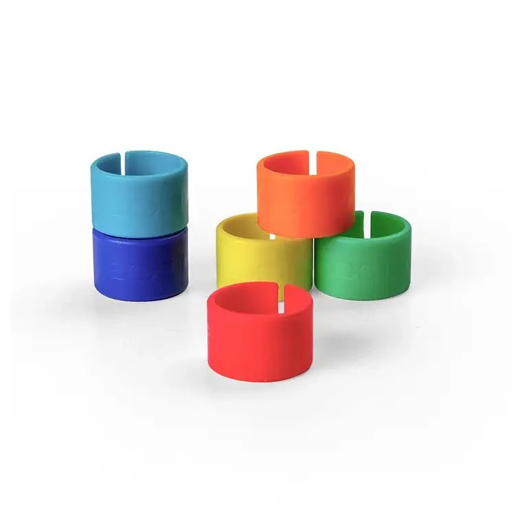 Pack de 4 Cables de Micrófono Zoom XLR-4C/CP con Anillos de Colores 4
