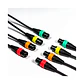 Pack de 4 Cables de Micrófono Zoom XLR-4C/CP con Anillos de Colores - Miniatura 5