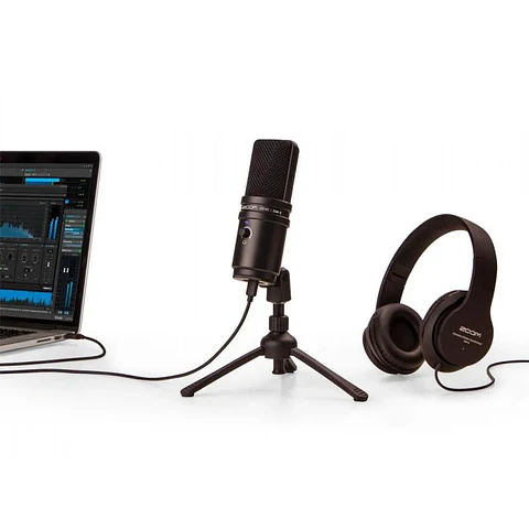 Pack de Podcast Zoom ZUM-2PMP con Audífonos y Micrófono USB