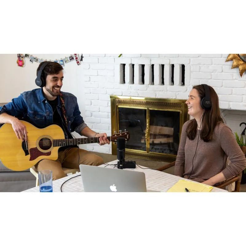 Pack de Podcast Zoom ZUM-2PMP con Audífonos y Micrófono USB 3