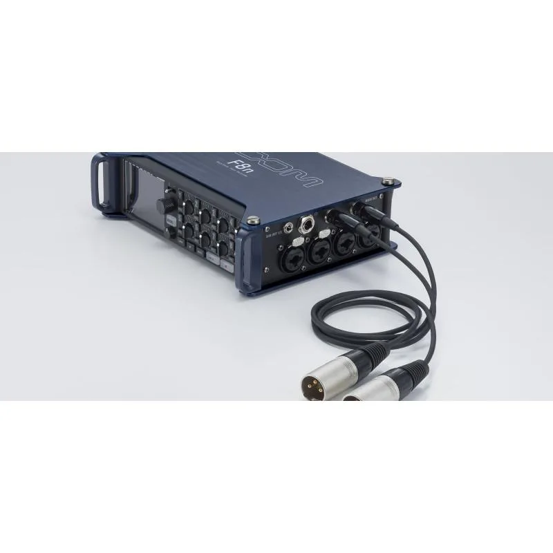 Par de Cables Adaptadores Zoom TXF-8 de TA3 a XLR Macho 2