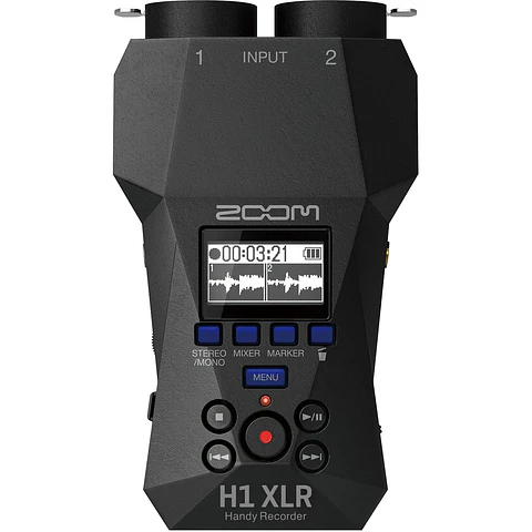 Grabadora Portátil de Audio Zoom H1 XLR para Video