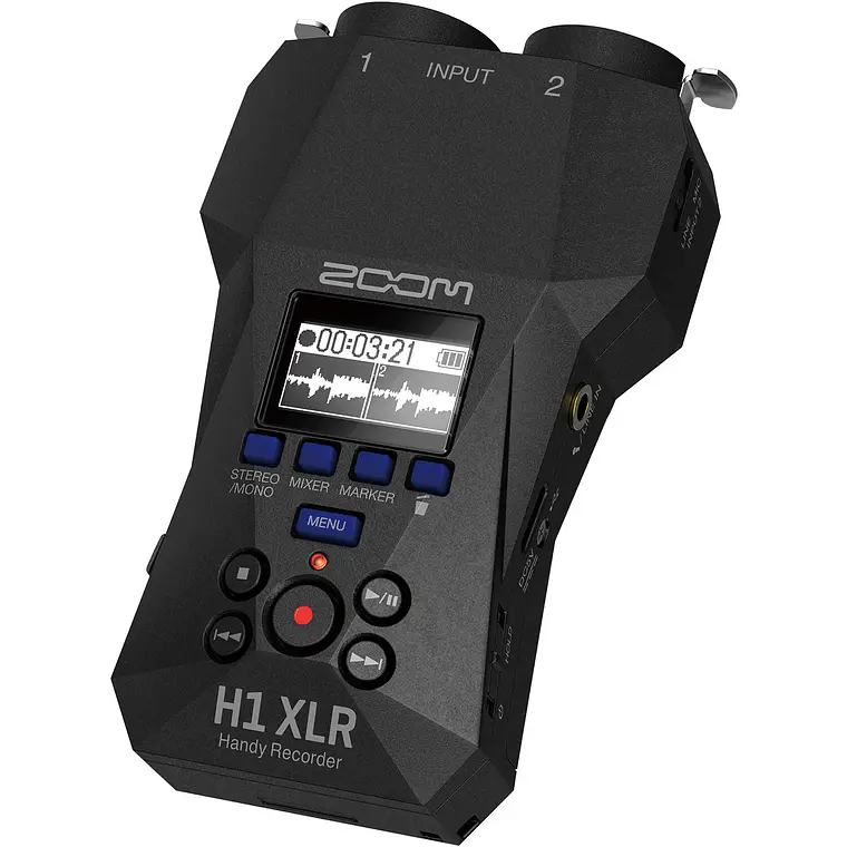 Grabadora Portátil de Audio Zoom H1 XLR para Video 10