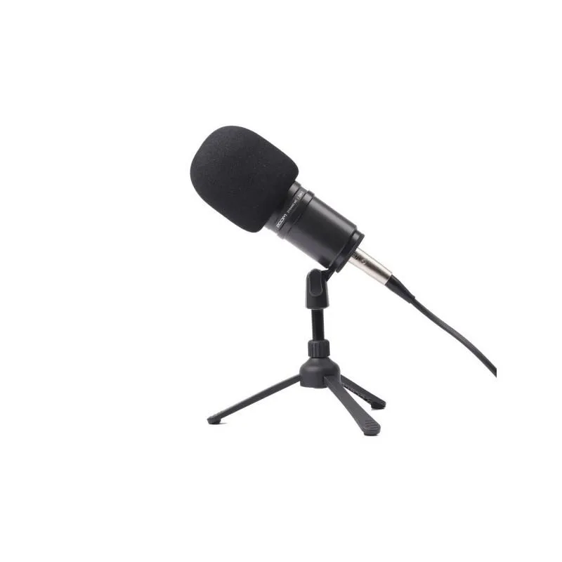 Pack de Podcast Zoom ZDM-1PMP con Audífonos, Paravientos, Cable XLR y Soporte de Mesa 3