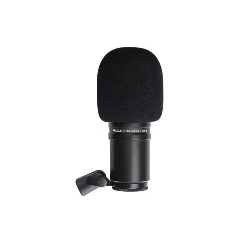 Pack de Podcast Zoom ZDM-1PMP con Audífonos, Paravientos, Cable XLR y Soporte de Mesa 8