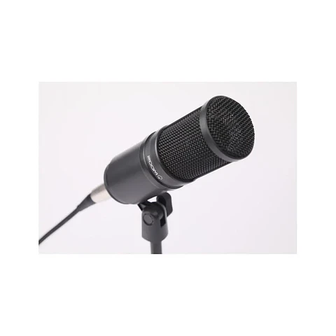 Pack de Podcast Zoom ZDM-1PMP con Audífonos, Paravientos, Cable XLR y Soporte de Mesa