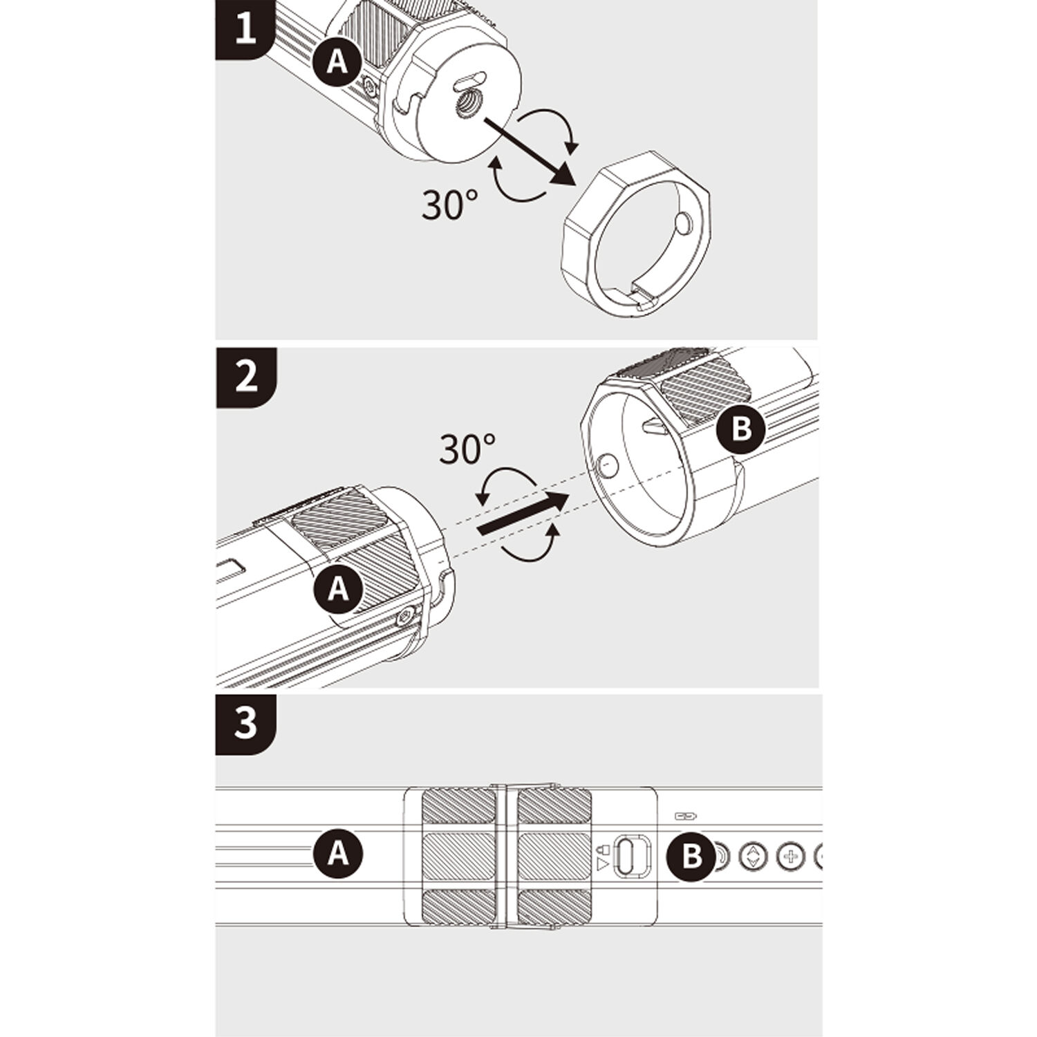 Tubo de Luz LED Ulanzi VL110 Multifuncional - RGB 7