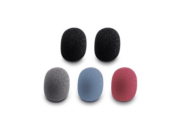 Set de 5 Espumas Antipop Zoom WSL-1 para Micrófonos Lavalier