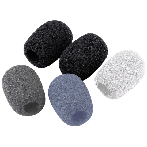 Set de 5 Espumas Antipop Zoom WSL-1 para Micrófonos Lavalier