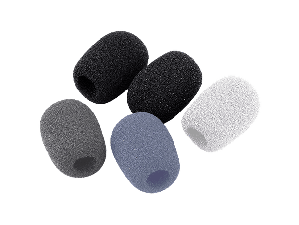 Set de 5 Espumas Antipop Zoom WSL-1 para Micrófonos Lavalier