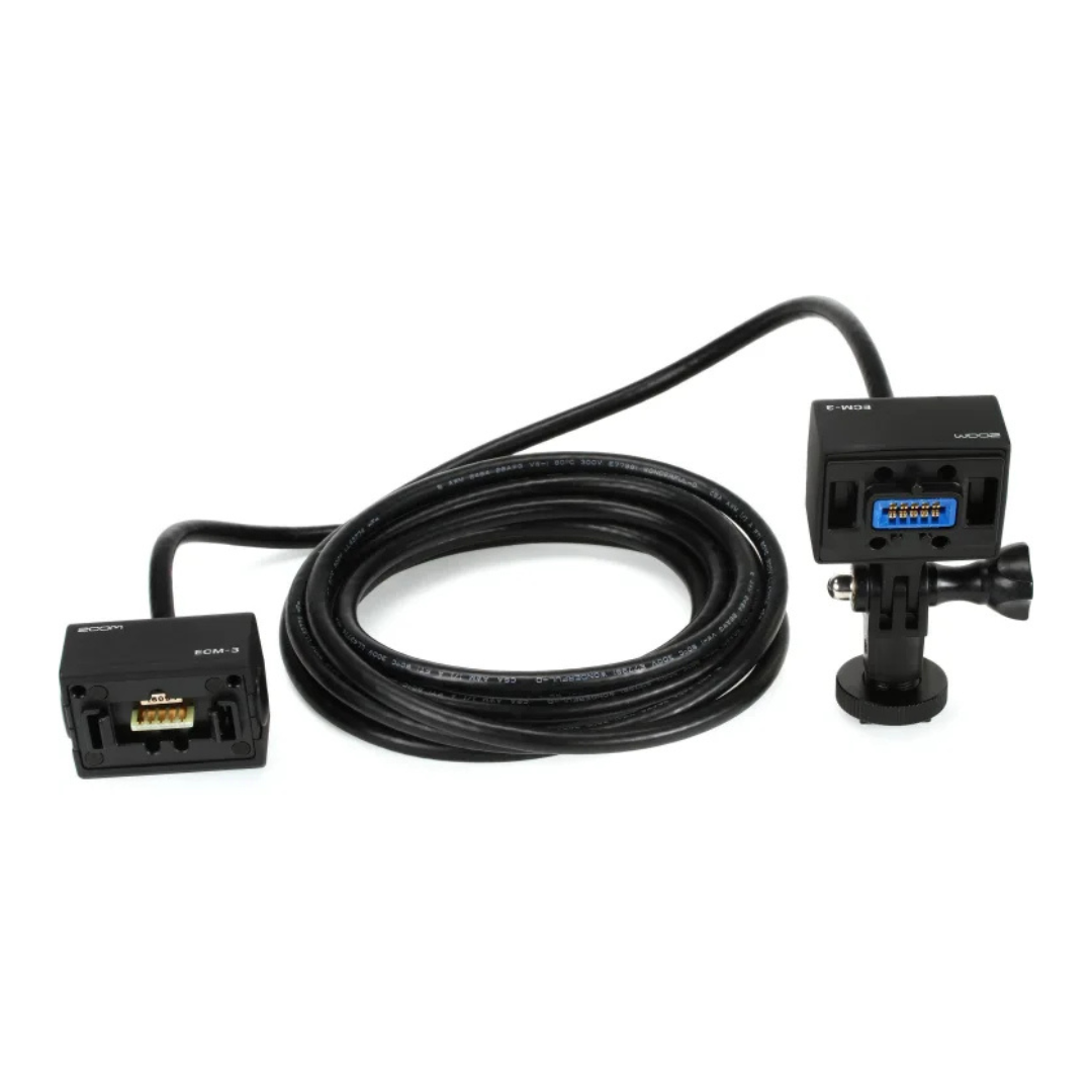 Cable de Extensión Zoom ECM-3 de 3 Metros para Cápsulas con Montura Tipo Cámara de Acción 3