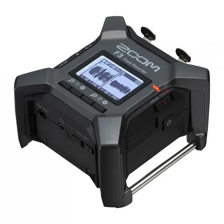 Grabadora de Campo Compacta Zoom F3 con Entradas XLR 9