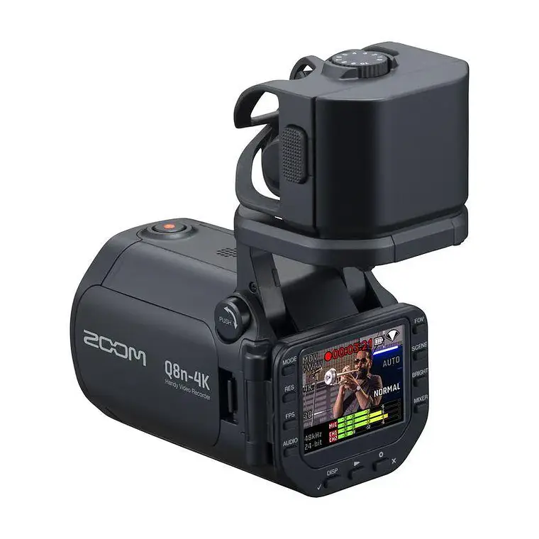 Cámara de Video 4K Zoom Q8n-4K con Captura de Audio Profesional 9