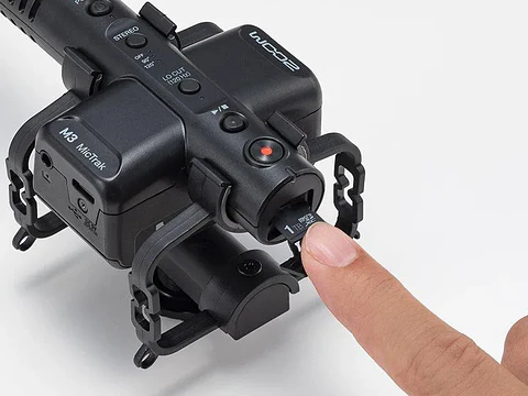 Micrófono Shotgun Zoom M3 con Grabadora de Audio Integrada
