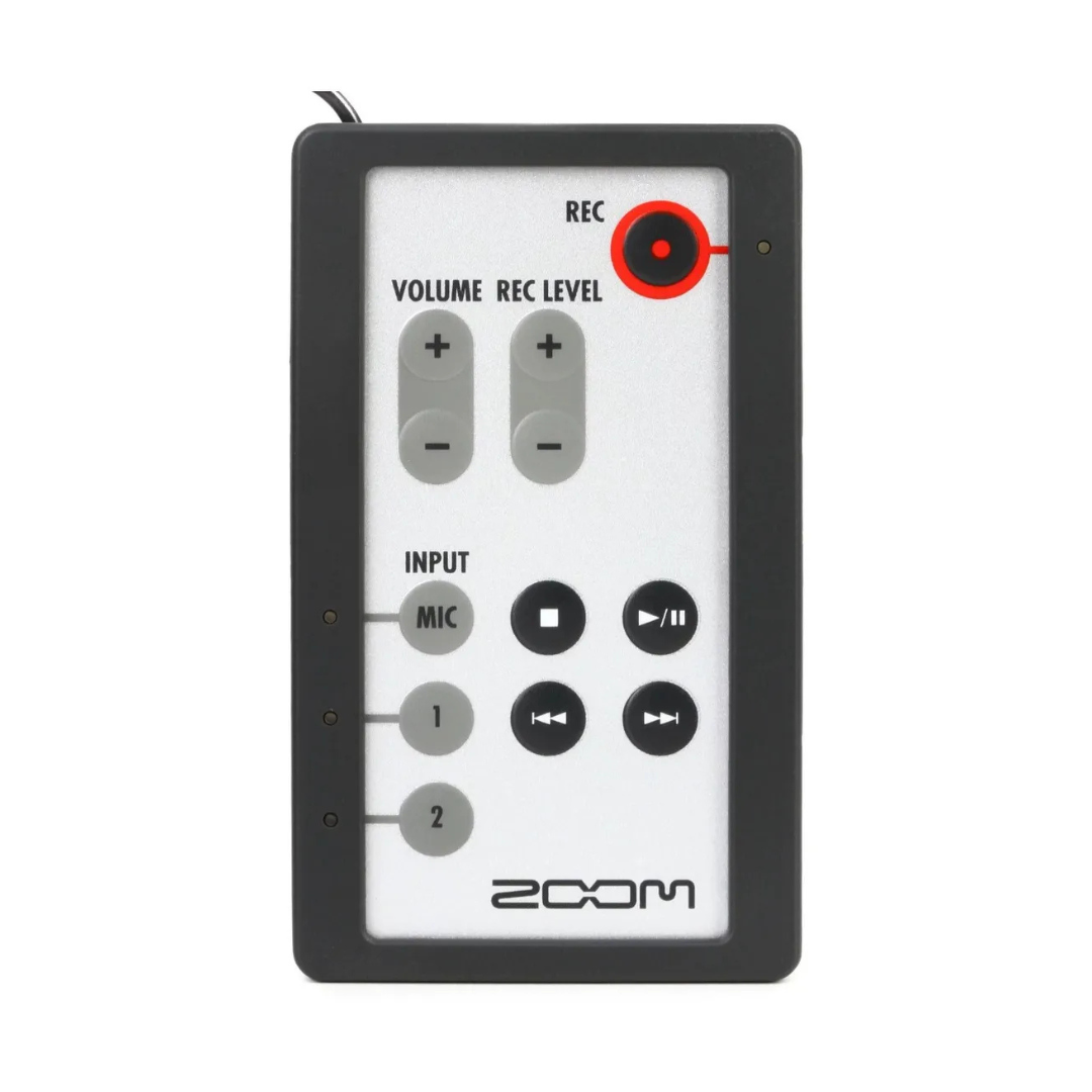 Control Remoto Zoom RC4 para Grabadoras Zoom H4n y H4n Pro 6