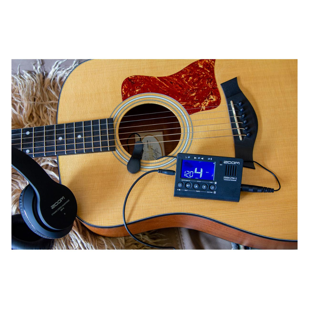 Afinador y Metrónomo Zoom ZTM-1 2