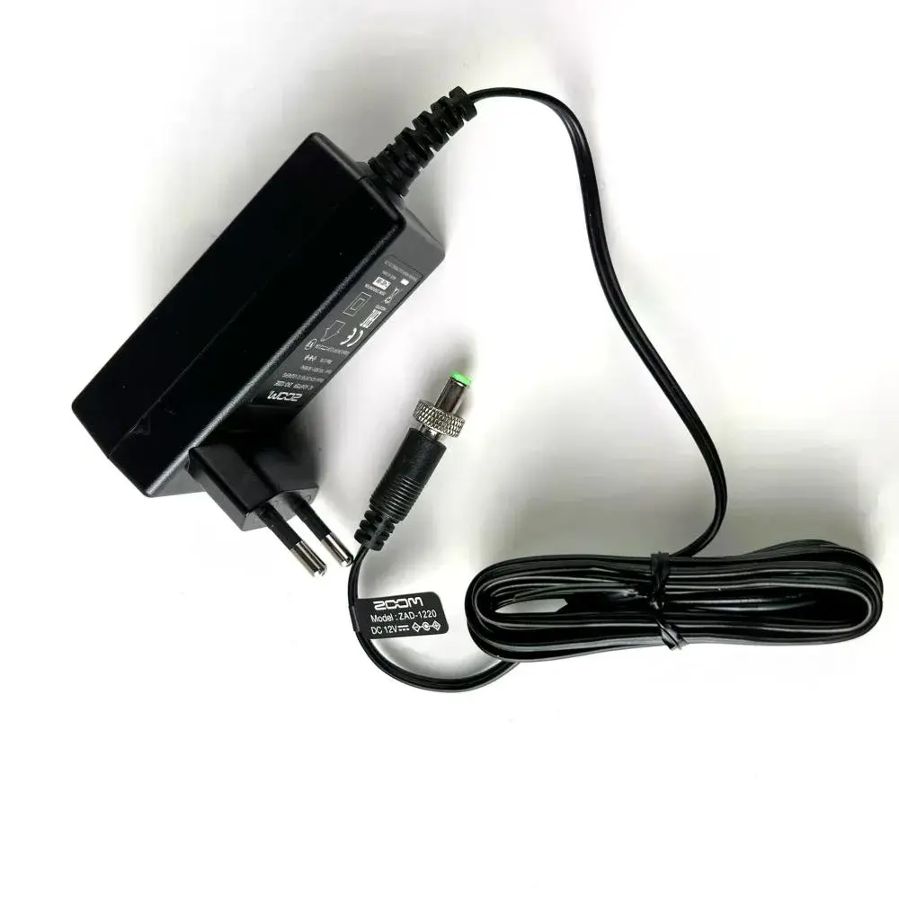 Adaptador de Corriente Zoom ZAD-1220E de 12 V 2 A para Grabadora Zoom R20 4