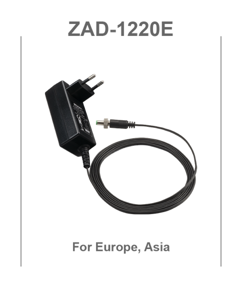 Adaptador de Corriente Zoom ZAD-1220E de 12 V 2 A para Grabadora Zoom R20 6