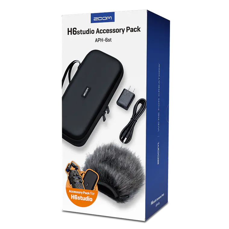 Set de Accesorios Zoom APH-6st para Grabadora Zoom H6studio 7