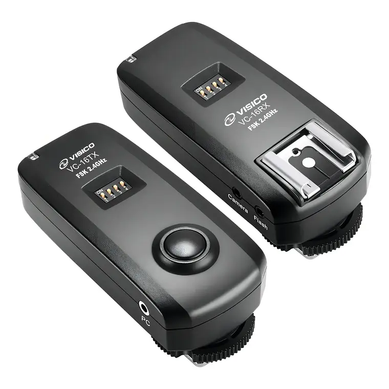 Trigger Transmisor + Receptor Visico VC-16 Canon 7