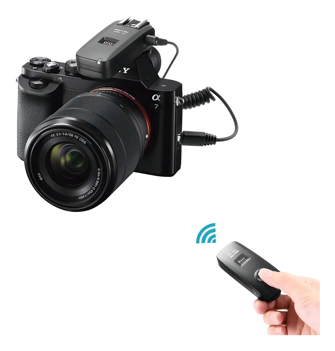 Trigger Transmisor + Receptor Visico VC-16 Canon 3