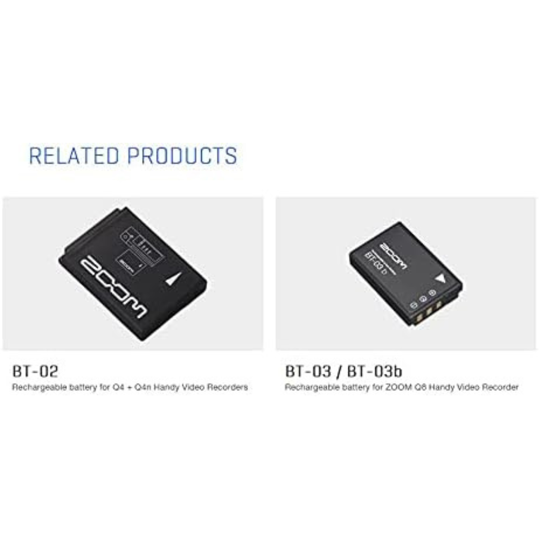 Cargador de Baterías Zoom LBC-1 Compatible con BT-02 y BT-03 5