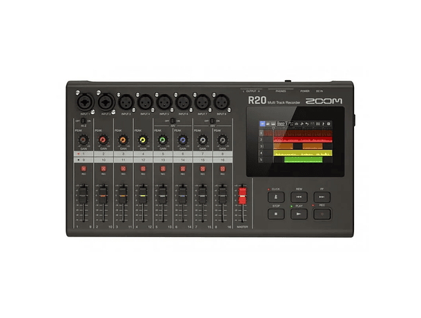 Grabadora Multipistas Zoom R20 con Pantalla Táctil