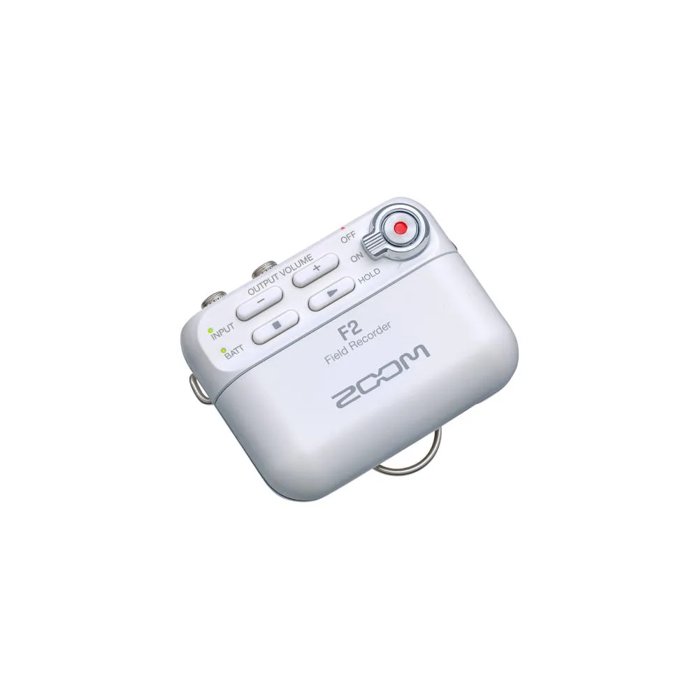 Grabadora de Campo Compacta Zoom F2/W Blanca 4
