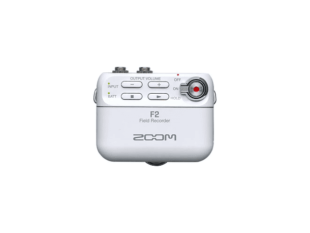 Grabadora de Campo Compacta Zoom F2/W Blanca