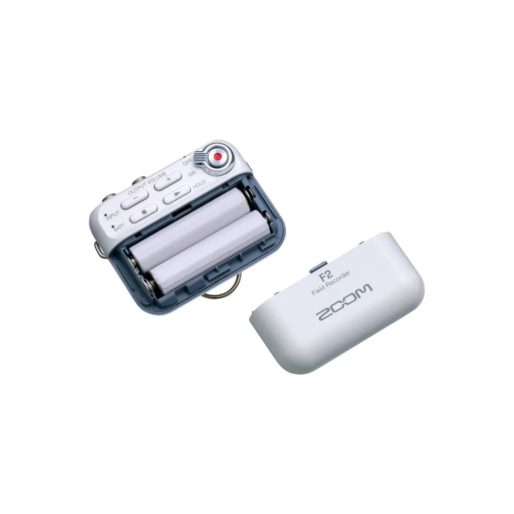 Grabadora de Campo Compacta Zoom F2/W Blanca 8