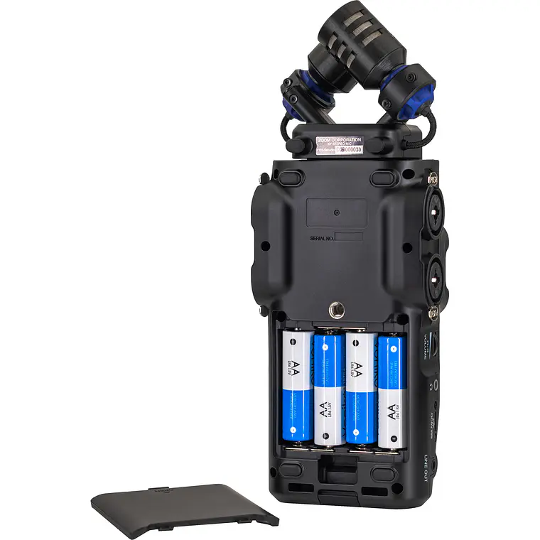 Grabadora Portátil Zoom H6studio de 6 Pistas con Grabación en 32-Bit Float 9
