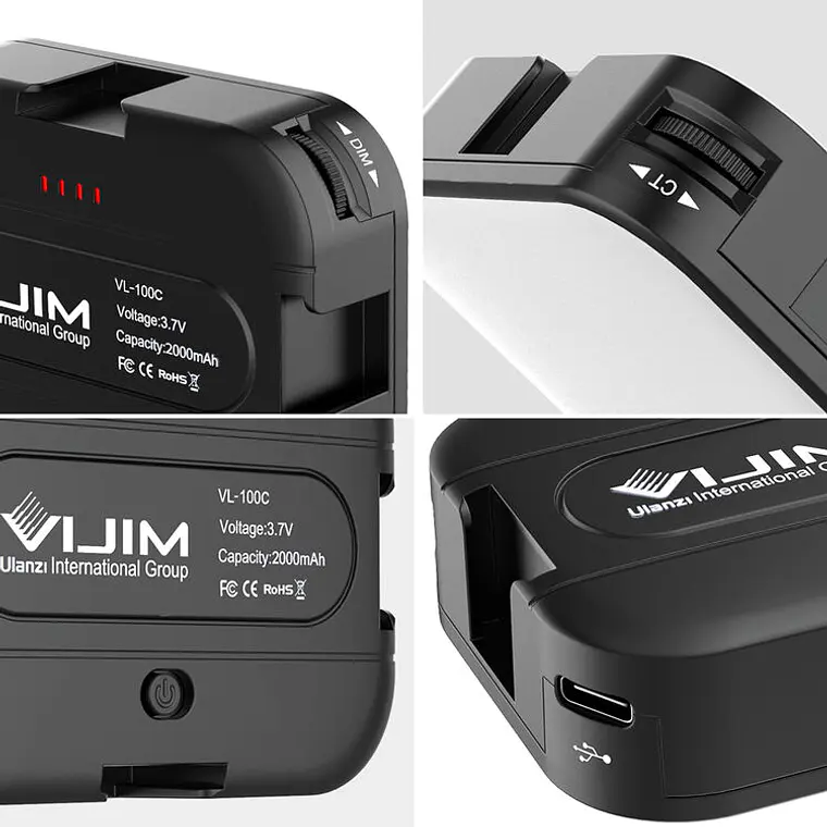 Luz LED Vijim VL-100C Compacta 6