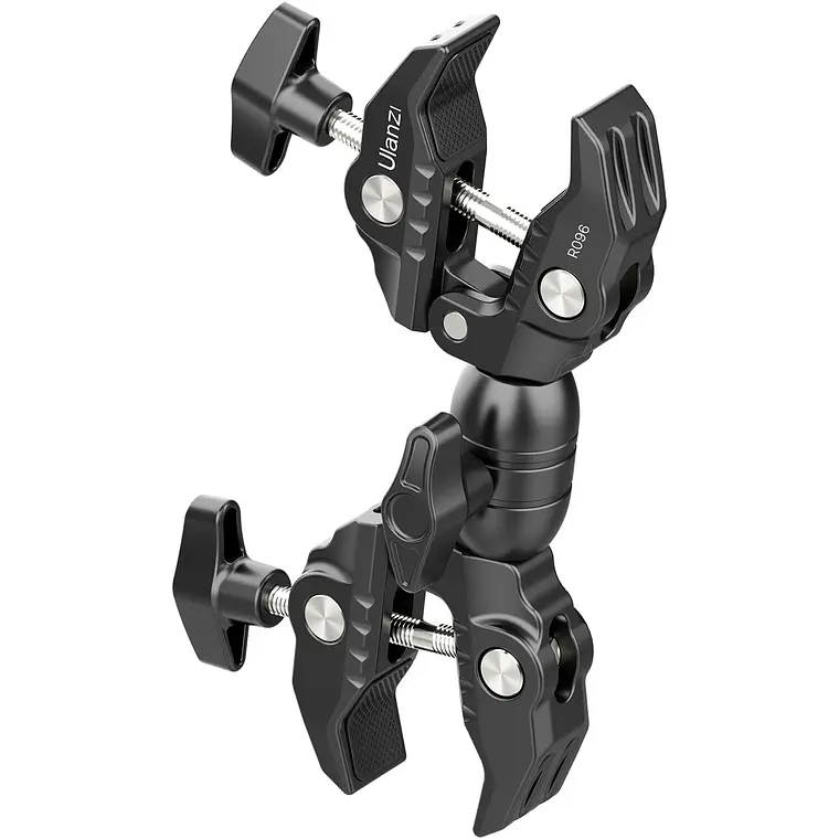 Super Clamp Ulanzi R096 Doble con Mini Brazo  4