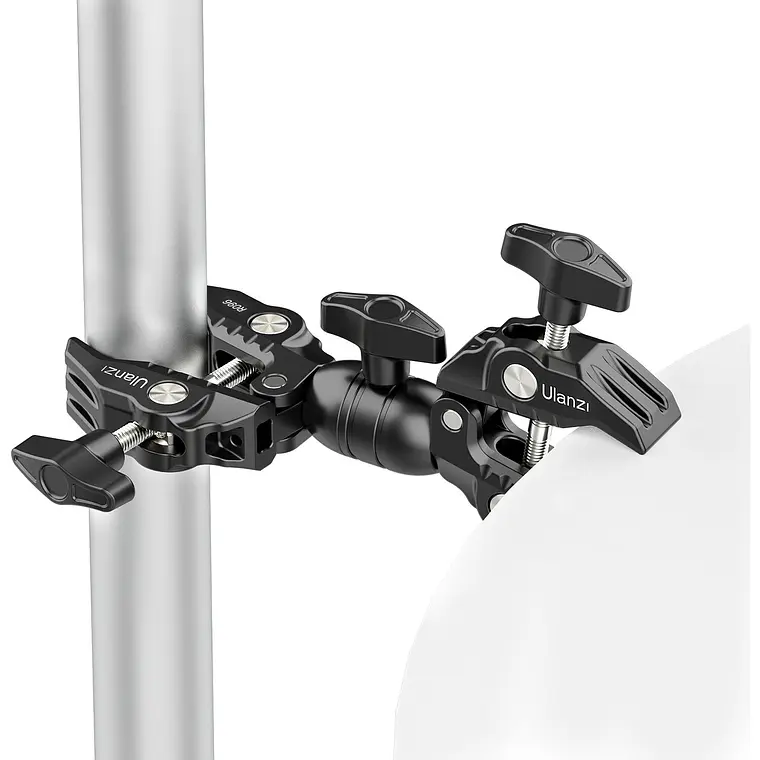 Super Clamp Ulanzi R096 Doble con Mini Brazo  5