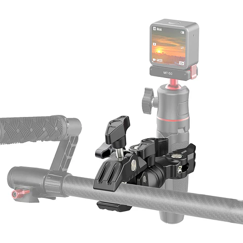 Super Clamp Ulanzi R096 Doble con Mini Brazo 
