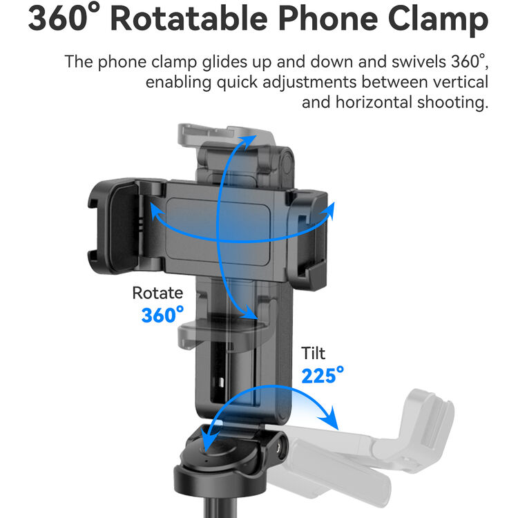 Tripode y Empuñadura Ulanzi JJ02 para Celular 8