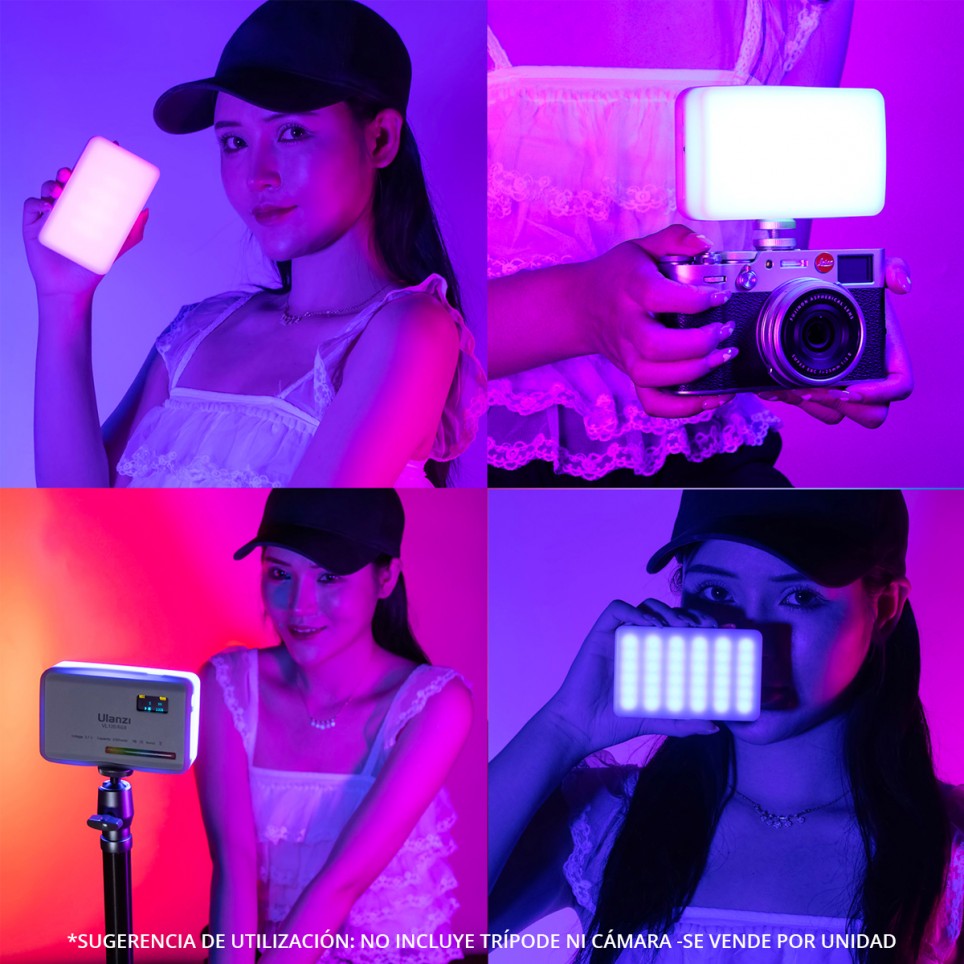 Panel LED Ulanzi VL120 RGB - Negro 2