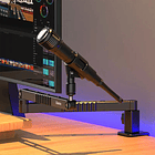 Brazo Ulanzi LS26 para Micrófonos de Perfil Bajo 2