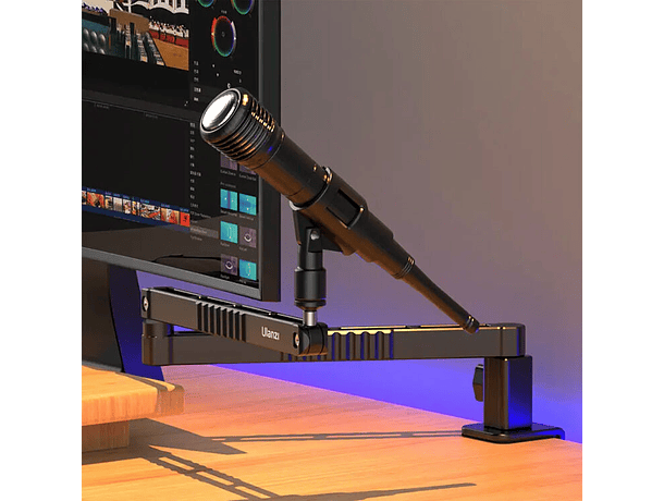 Brazo Ulanzi LS26 para Micrófonos de Perfil Bajo